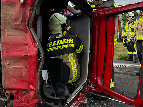 Erstöffnung durch Kofferraum